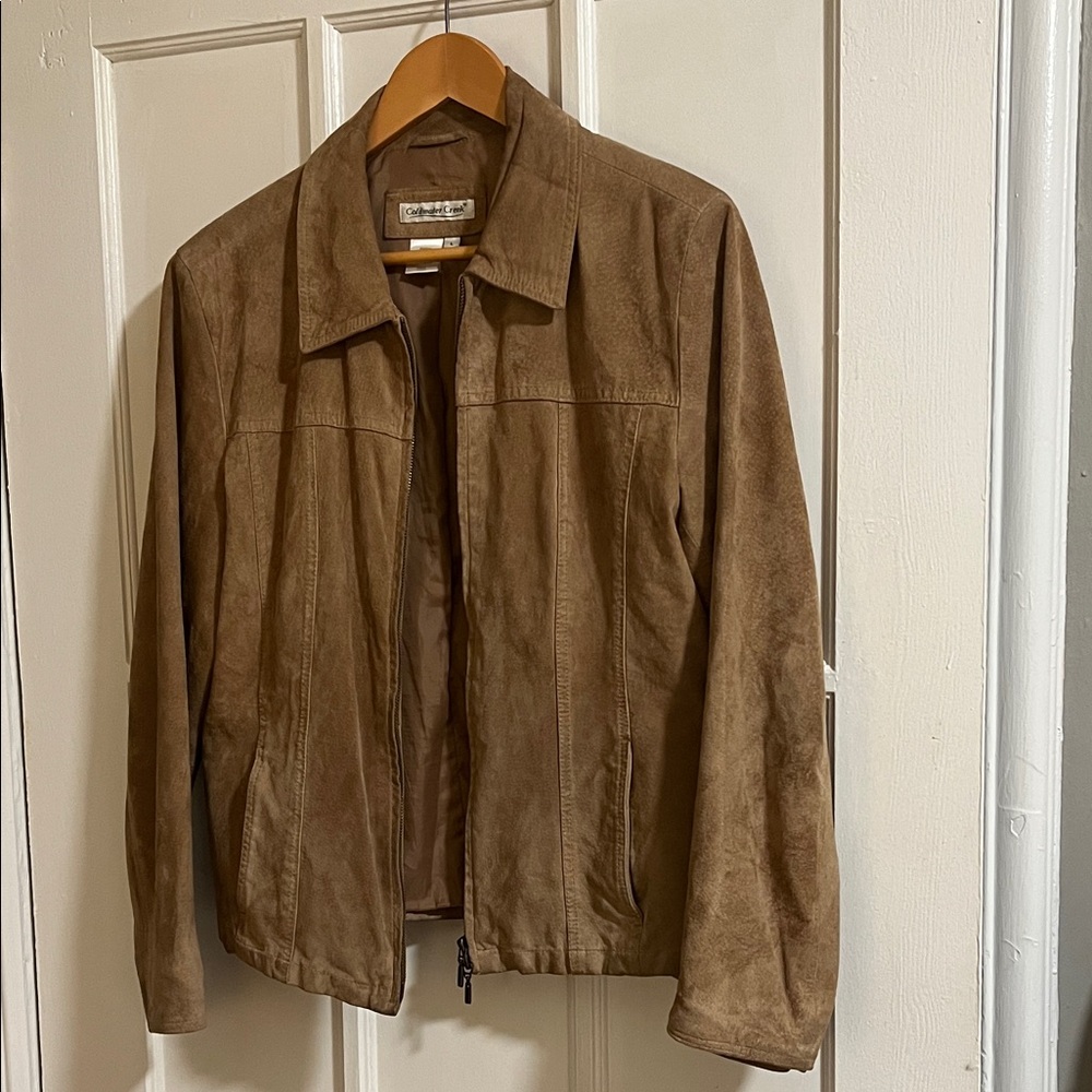 Vintage Tan Suede Jacket